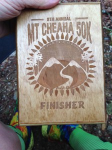 Cool finisher's plaque