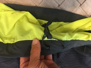 Thick waistband and mesh brief lining